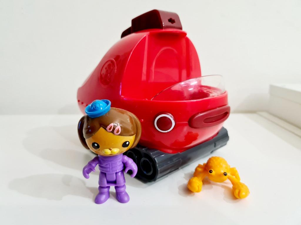 Octonauts Gup-X With Dashi Toy Perfect Vehicle Coconut Crab Figure Slime Dart 