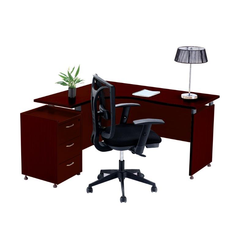 Ergodynamic ODL160WNG L Shaped Office Table L Type Office Desk
