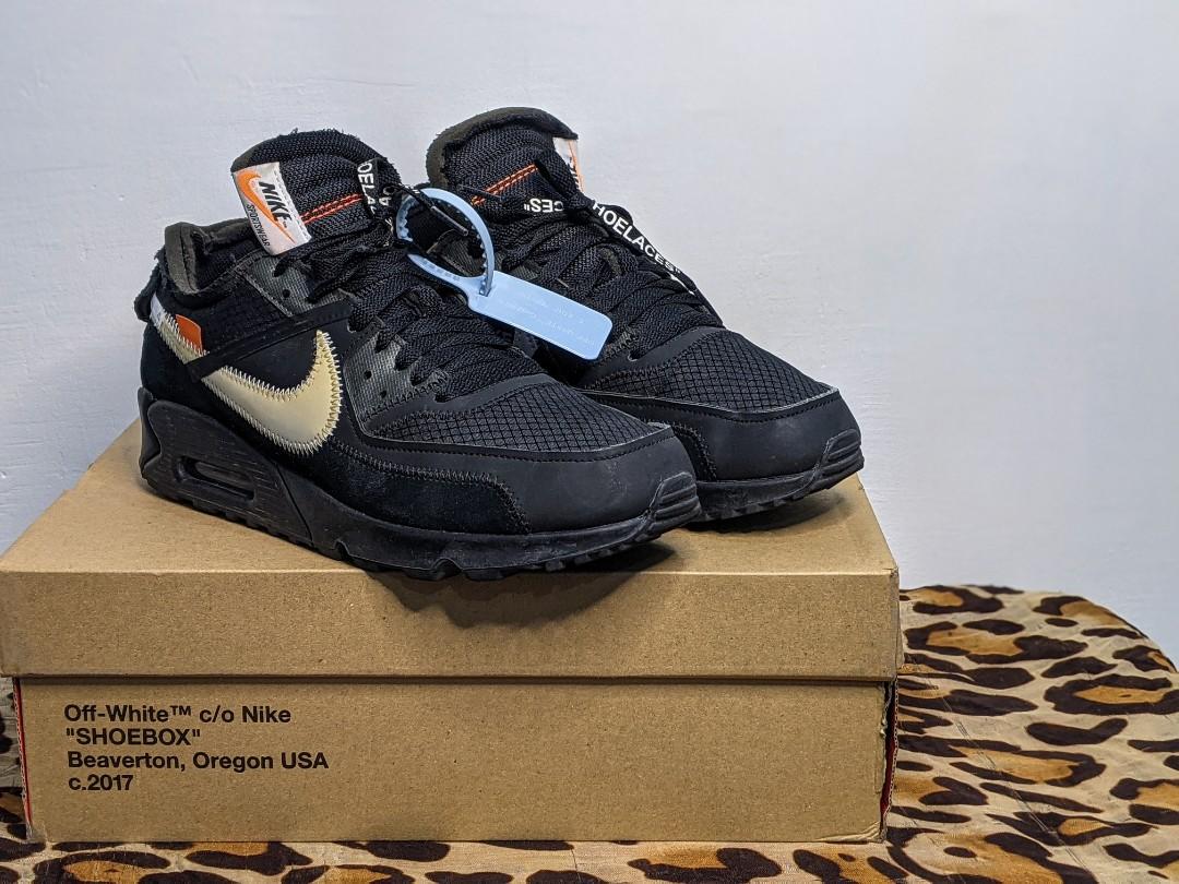 nike air max 90 the ten black