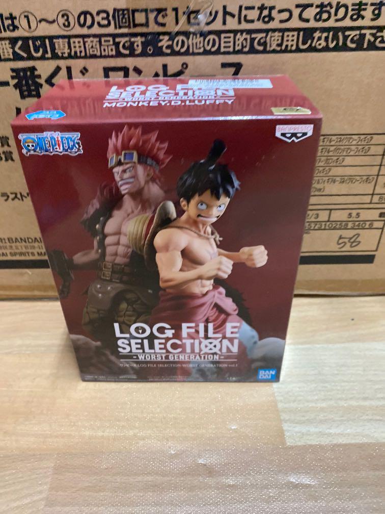 One Piece Log File Selection Worst Generation Vol 1 Luffy Gold Toei Toys Games Action Figures Collectibles On Carousell