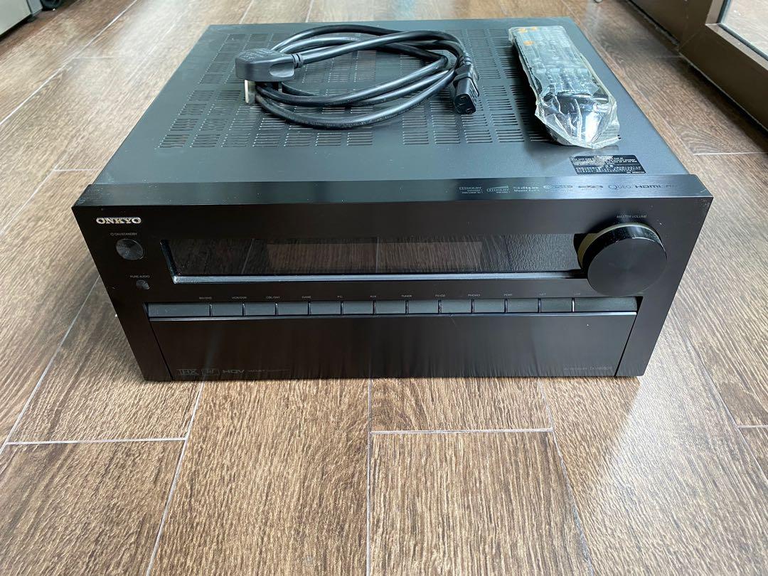 Onkyo AV receiver TXNR809, Audio, Soundbars, Speakers & Amplifiers on