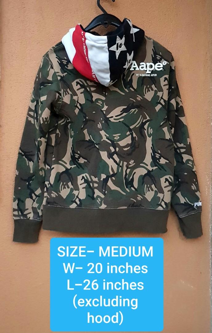 Aape hoodie jacket sale price