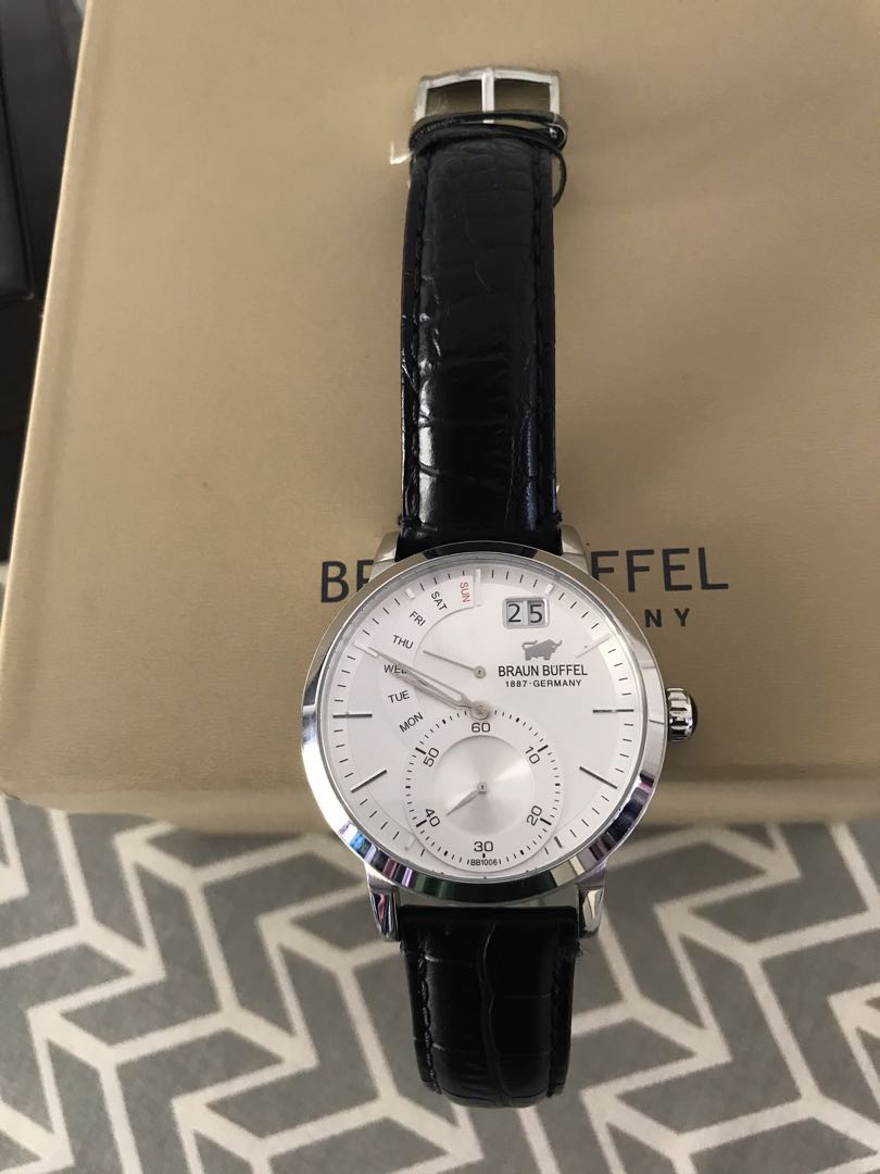 Braun buffel watch best sale original