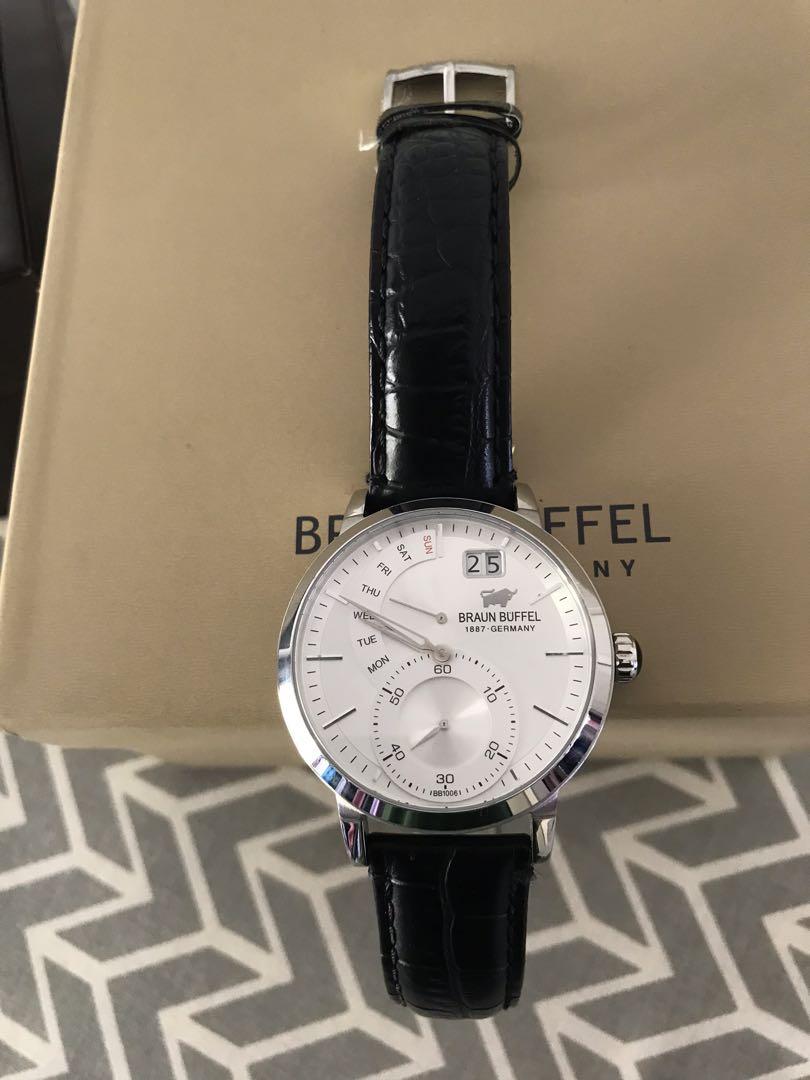 Braun buffel watch original sale