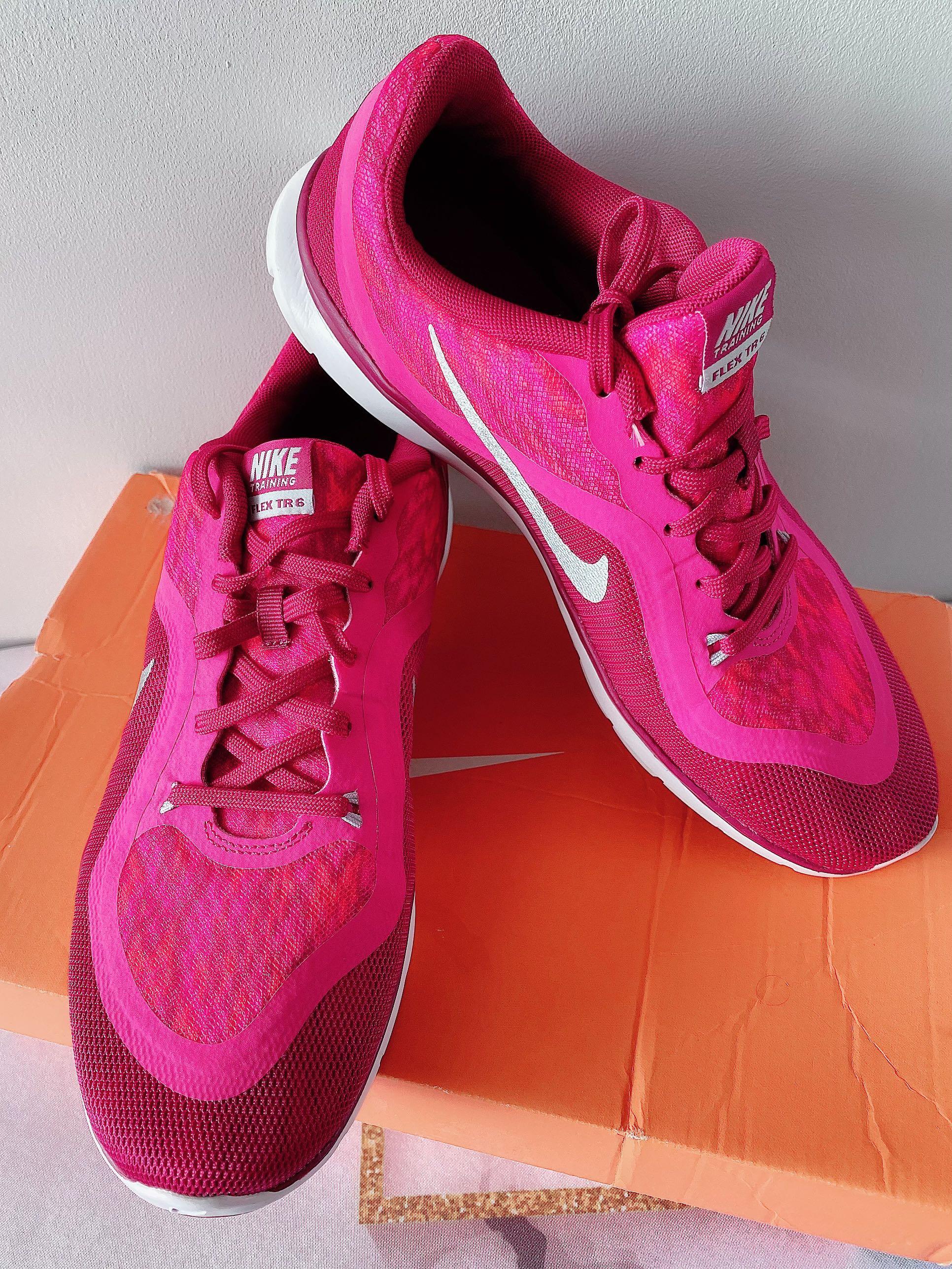 Nike flex trainer pink clearance