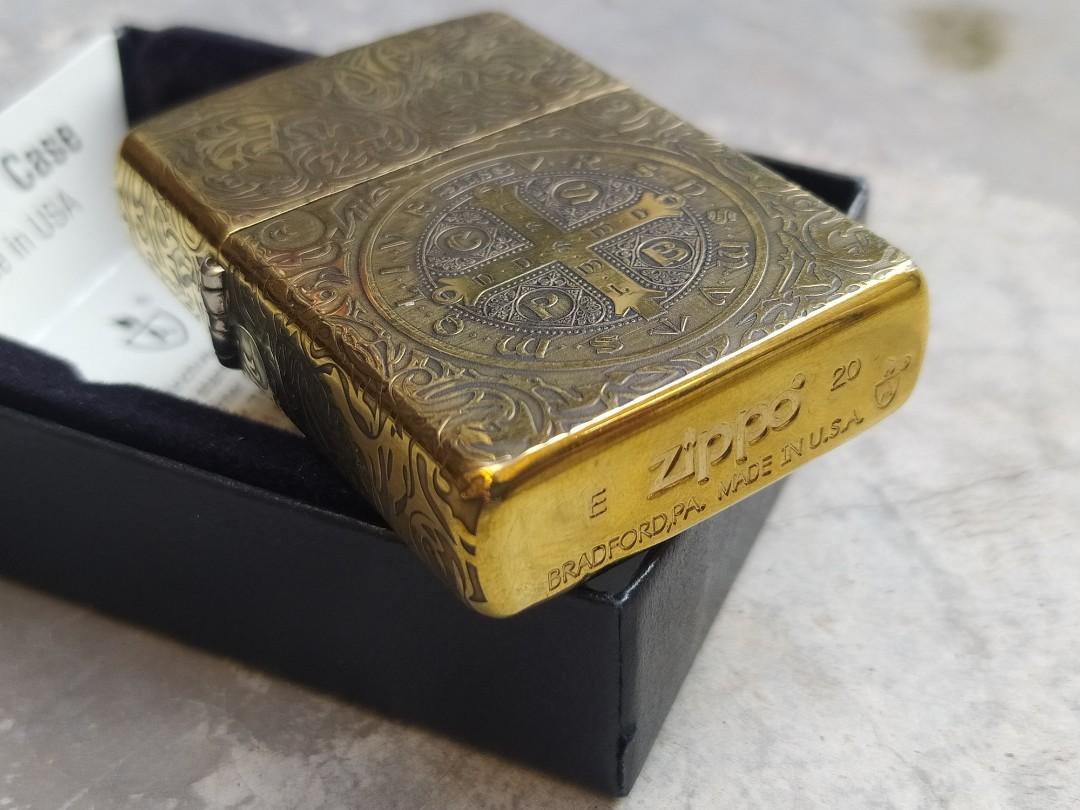Original Zippo Constantine 5 sides Armor Case, Antik, Lainnya di Carousell