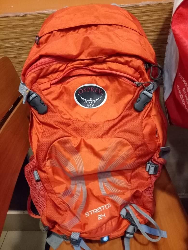 Osprey Stratos 24 Sports Equipment Hiking Camping On Carousell