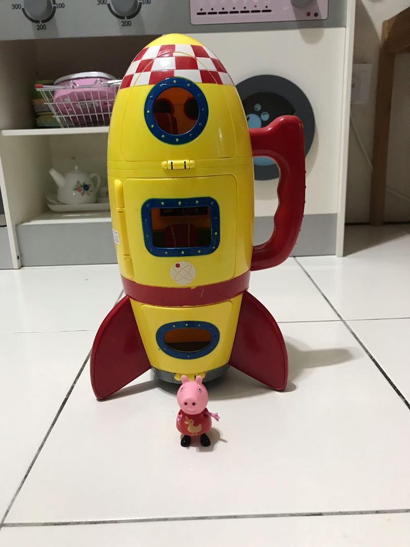 Peppa pig spaceship toy deals