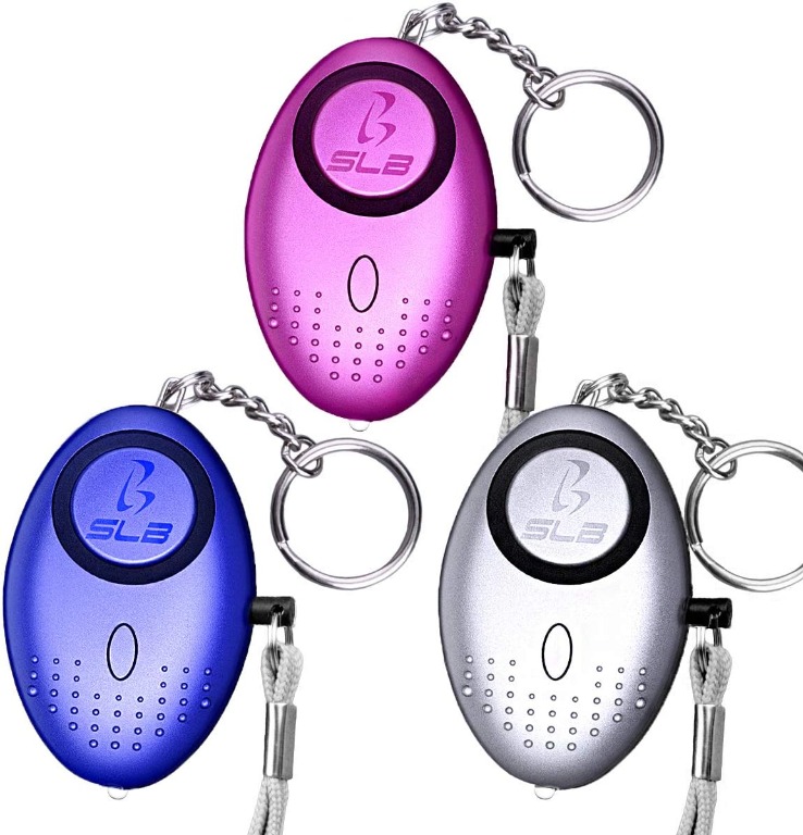 Very Loud Self Defense Keychain Kit Personal Alarm Safe Sound Security Keychain Alarms With Led Flashlight For Women Seniors Men Kids 1 Emergency Stainless Steel Whistle Best Gifts Survival Set Security Surveillance Electronics Sailingschool Pl
