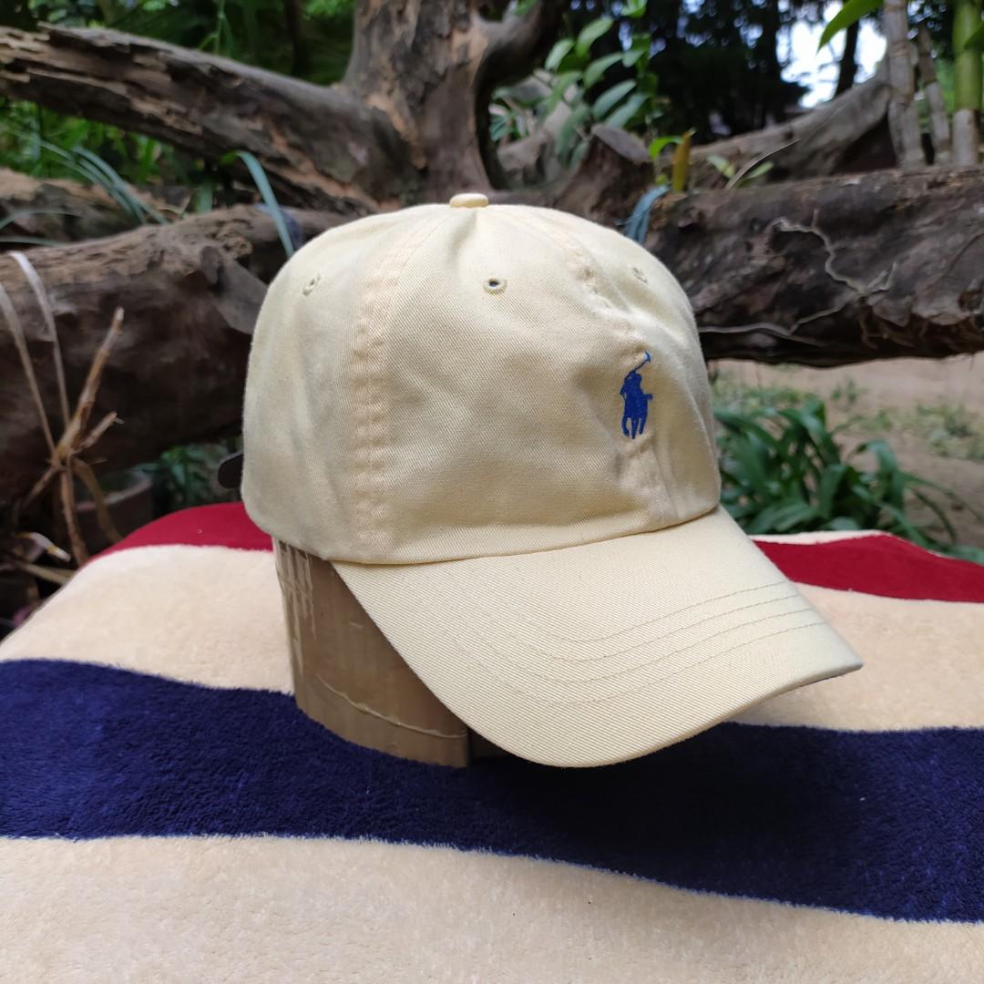 Polo ralph lauren hat leather strap clearance
