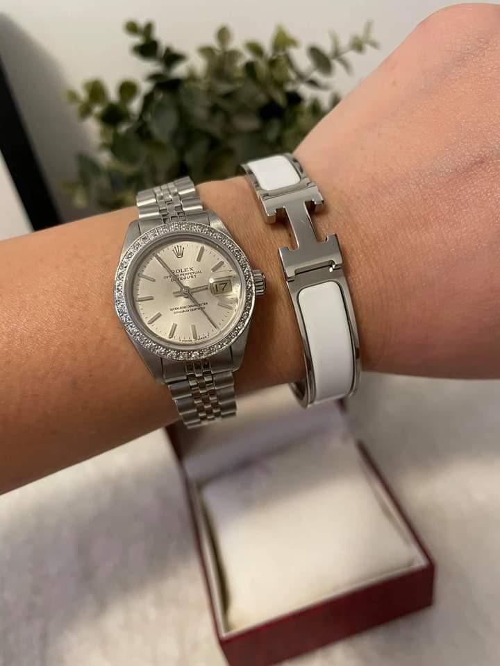 26mm rolex on wrist