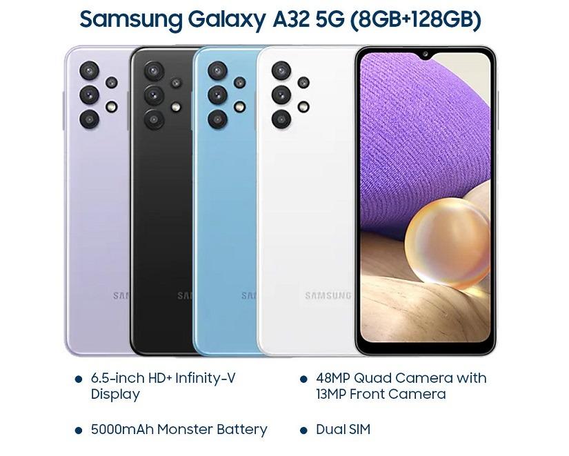 Samsung Galaxy A32 5g 8 128gb Ori Sme Set Foc Gifts Mobile Phones Tablets Android Phones Samsung On Carousell