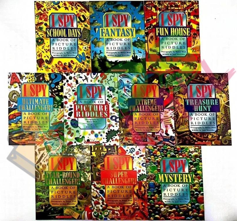包郵SF> I Spy Ultimate Collection (一套10冊) <包順豐>, 興趣及遊戲, 書本 文具, 小朋友書-  Carousell