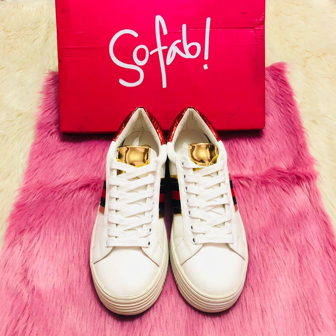SoFab White Rubber Shoes Men s Fashion Footwear Sneakers on