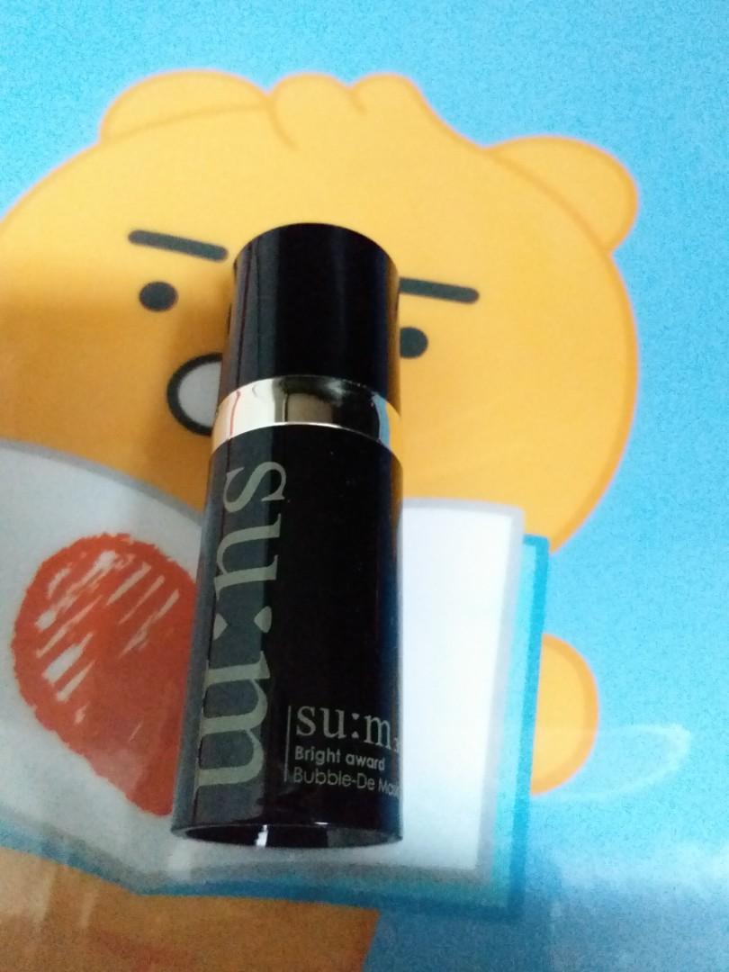 Su M37 深層淨化黑碳泡泡面膜 23包香港平郵 美容 化妝品 皮膚護理 Carousell