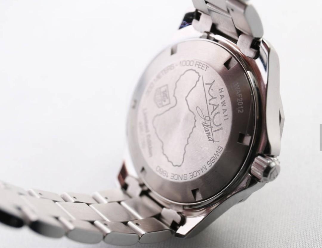 Tag heuer aquaracer hawaii limited edition outlet
