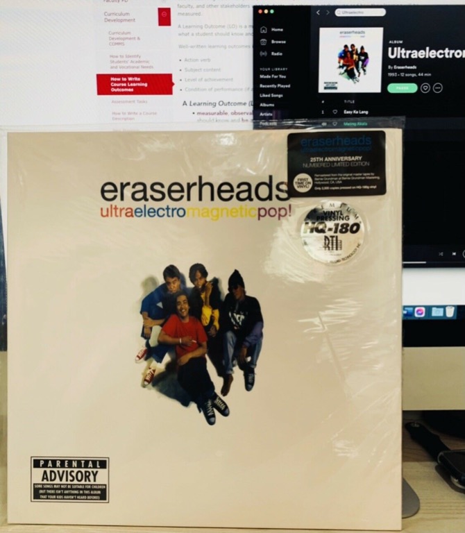 NUMBERED, Sealed, UEMP vinyl Eraserheads