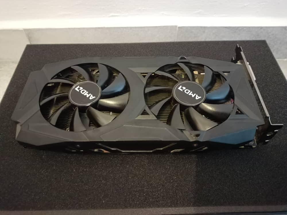 Rx580 powercolor 2025 red dragon