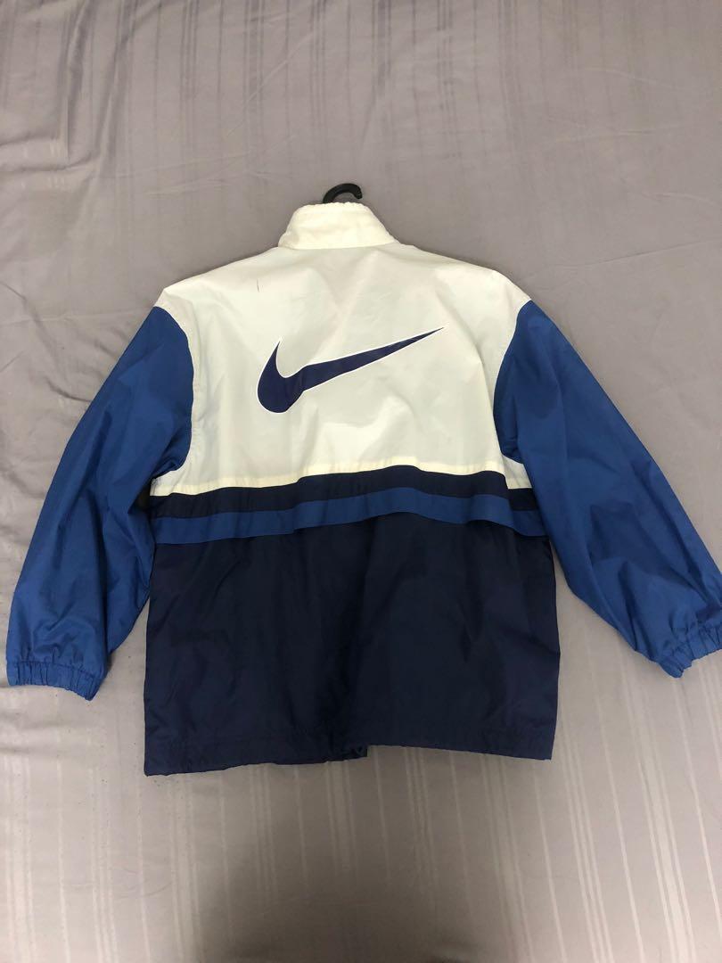 White tag windbreaker sale