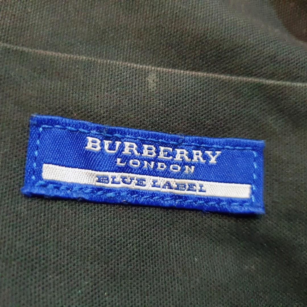 Vintage Burberry Blue Label Top Handle Bag Black