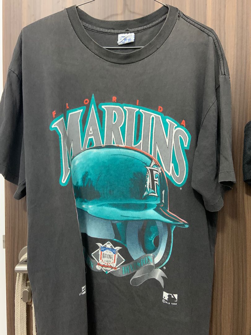 Vintage 90s Florida Marlins Baseball Shirt XL Mens Promo MLB Major League