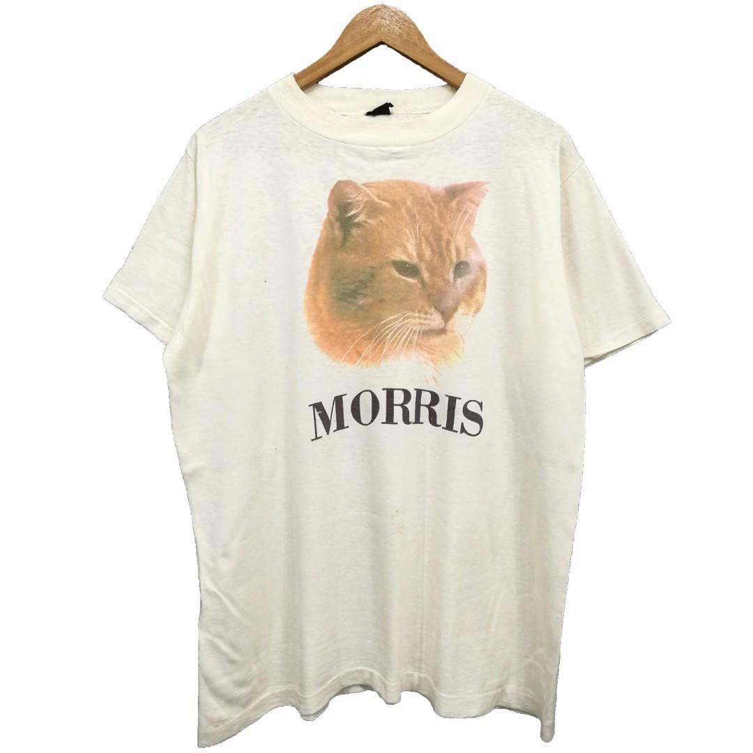 Morris the cat t shirt hotsell