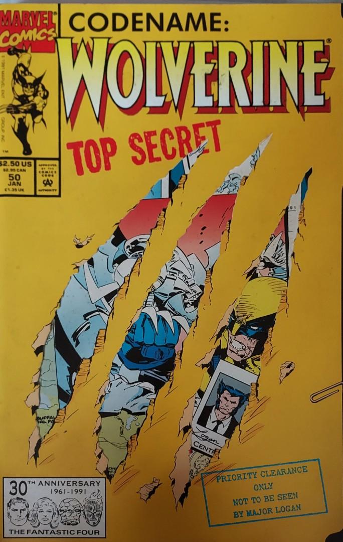 Wolverine Comics Number 50 Die-Cut Cover Issue (Category: Comics & Manga) located in Pasig City. Submitted by colleectorsbinph (Listing ID 1077433292, Image 1). Description: Wolverine Comics Number 50 Die-Cut Cover Issue Pasig Area Can ship via Mr Speedy or Lalamove (at buyers expense) Payments via BPI, BDO and Gcash No COP Cash on Payment transactions.