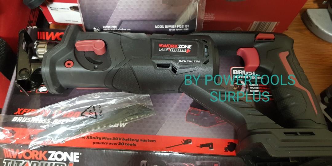 Workzone reciprocating saw cheap