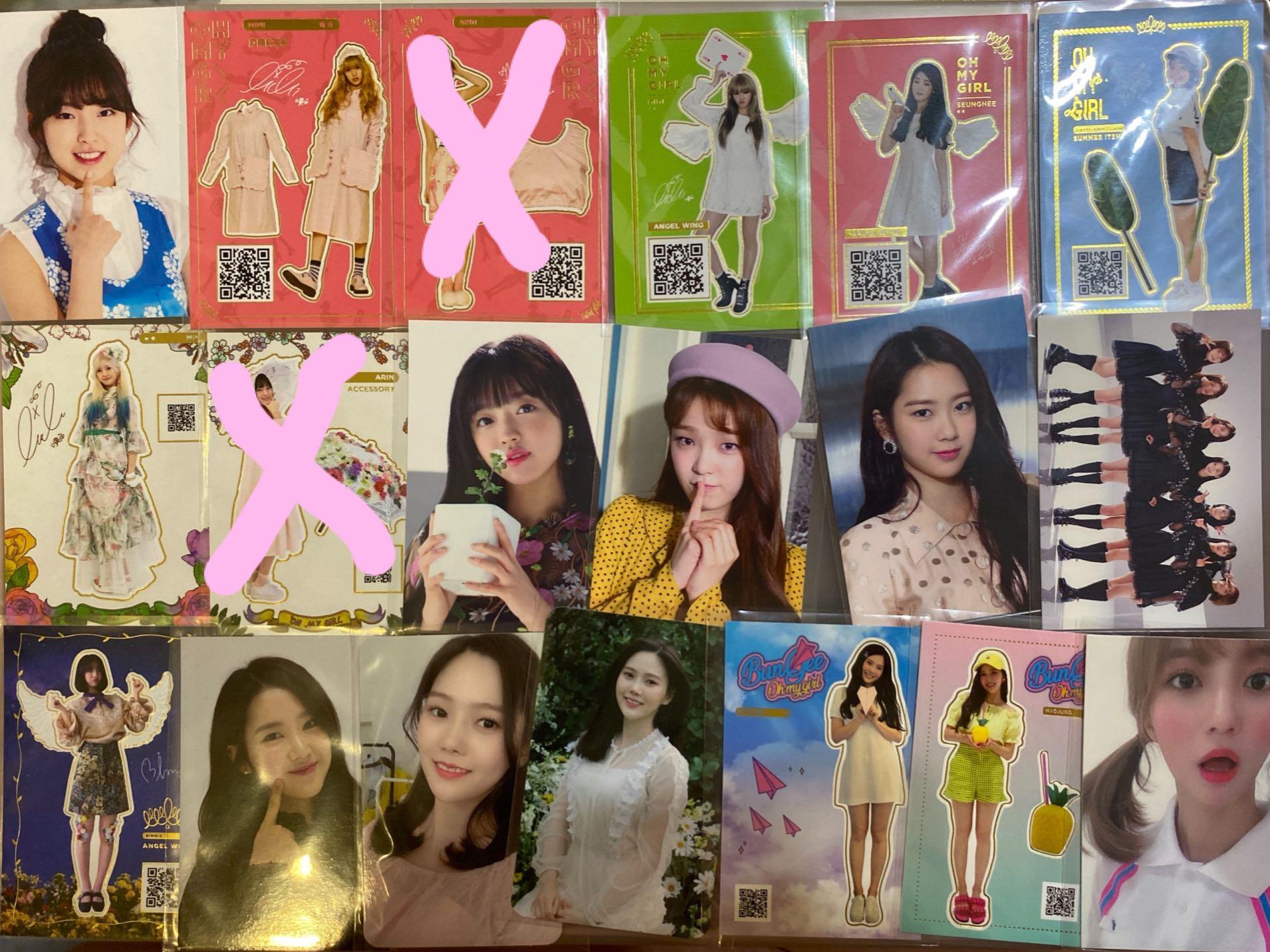 Wts Oh My Girl Photocards Hobbies Toys Memorabilia Collectibles K Wave On Carousell