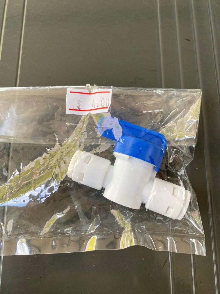 1/4” 1/4” Water PURIFIER BALL VALVE, TV & Home Appliances, Kitchen
