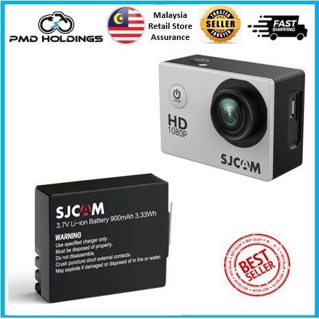 3.7V 900mAh Li-ion Replacement Battery For SJCAM SJ4000, SJ5000, M10 Action Cameras
