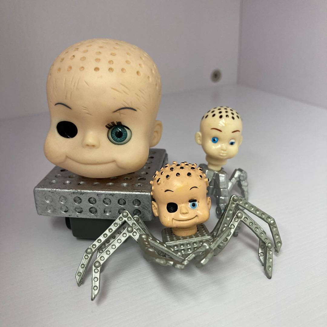 三隻baby Face Toy Story 反斗奇兵玩具總動員baby Face 蜘蛛嬰兒蜘蛛寶寶 興趣及遊戲 玩具 遊戲類 Carousell