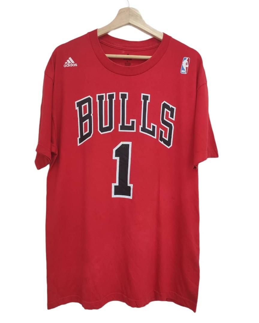 Adidas Derrick Rose Bulls Jersey, Men's Fashion, Tops & Sets, Tshirts &  Polo Shirts on Carousell