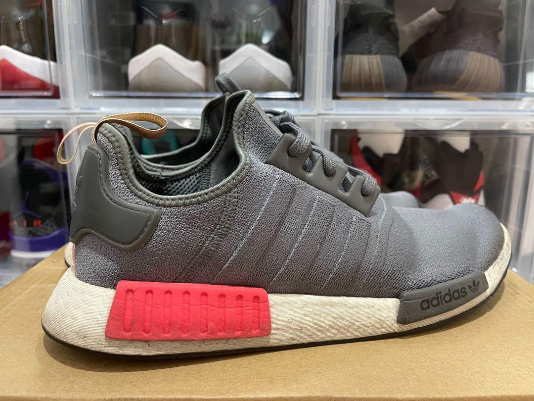 Nmd grey red new arrivals