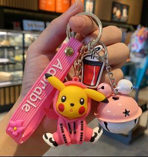 Pikachu deadpool keychain sales