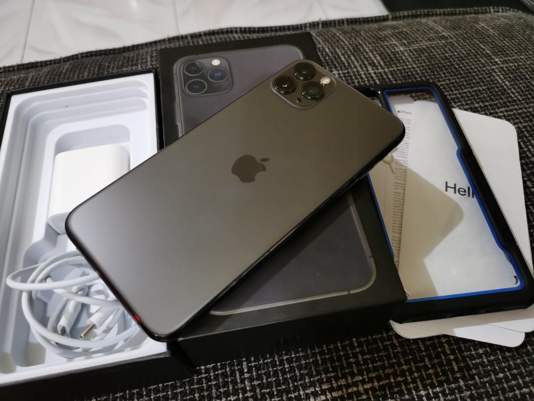 Apple Iphone 11 Pro Max 256gb Factory Unlocked Midnight Green Mobile Phones Gadgets Mobile Phones Iphone Iphone 11 Series On Carousell
