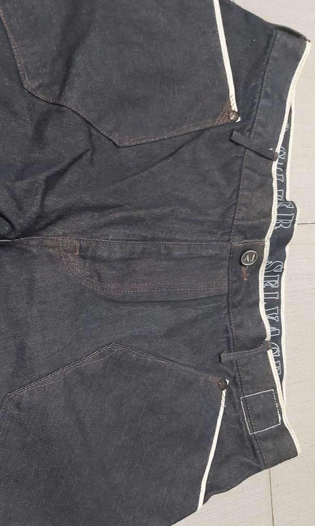 Armani selvedge denim w36 (Category: Jeans) located in Quezon City. Submitted by chaday19 (Listing ID 1077621379, Image 3). Description: almost brand new see details on pic.