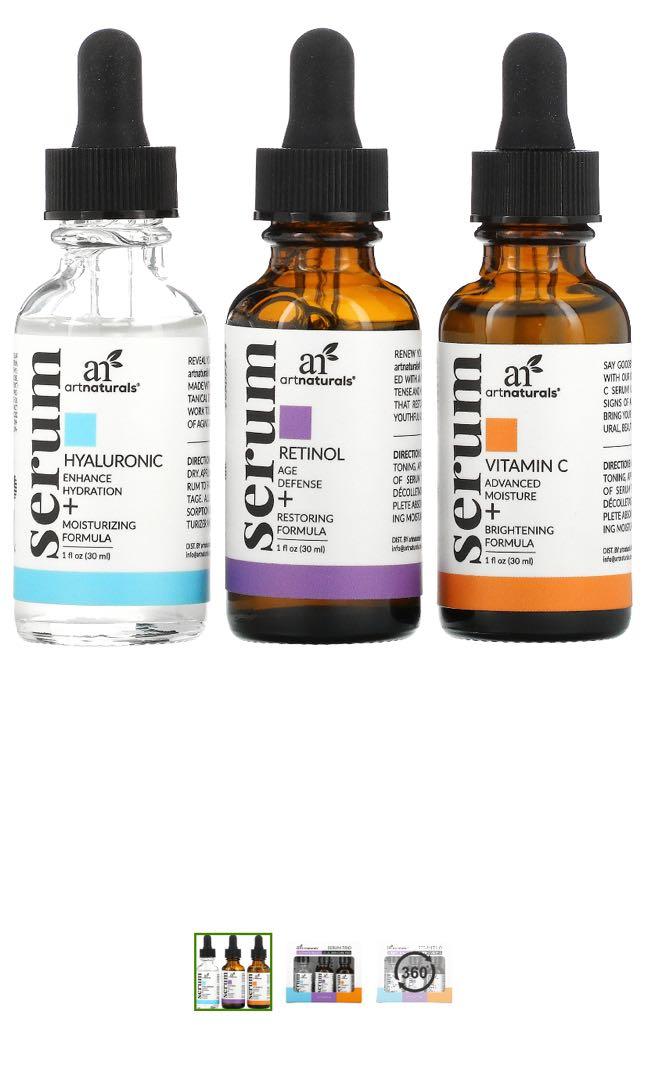 artnaturals serum trio