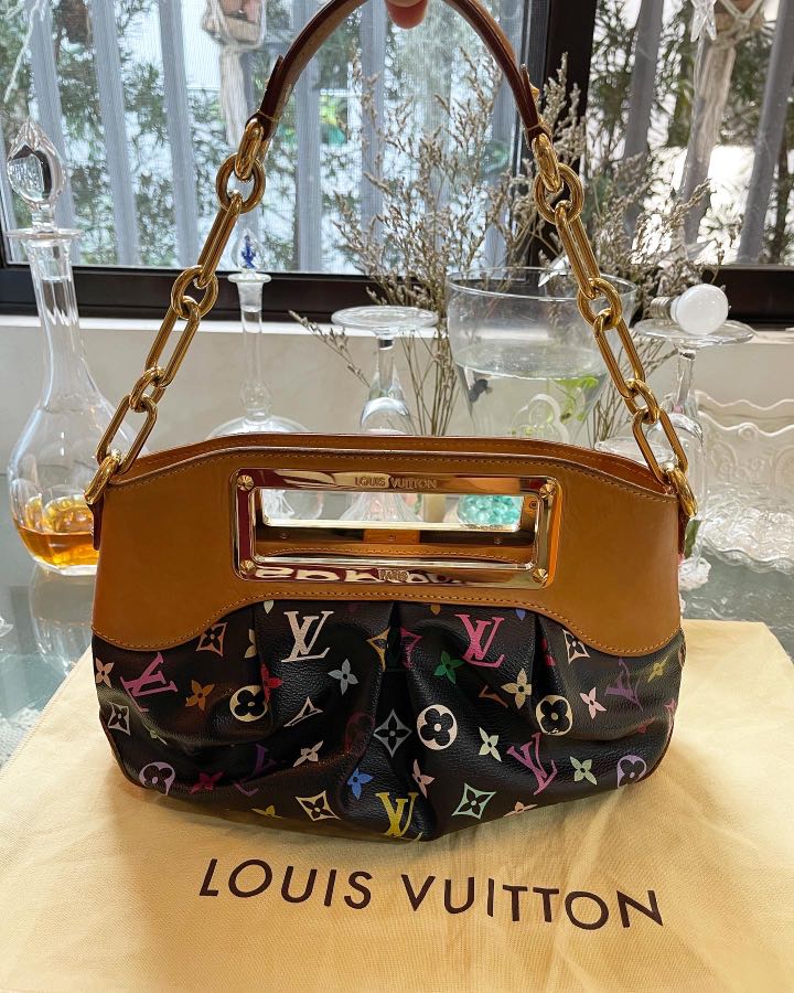 Louis Vuitton Judy Handbag Monogram Multicolor PM Multicolor 1261551