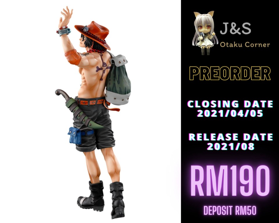 Banpresto One Piece World Figure Colosseum 3 Super Master Stars Piece Portgas D Ace The Brush Toys Games Action Figures Collectibles On Carousell