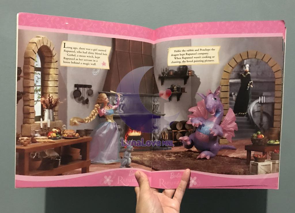 Barbie as Rapunzel A Storybook | English | Children's Book, Hobbies & Toys, Books & Magazines