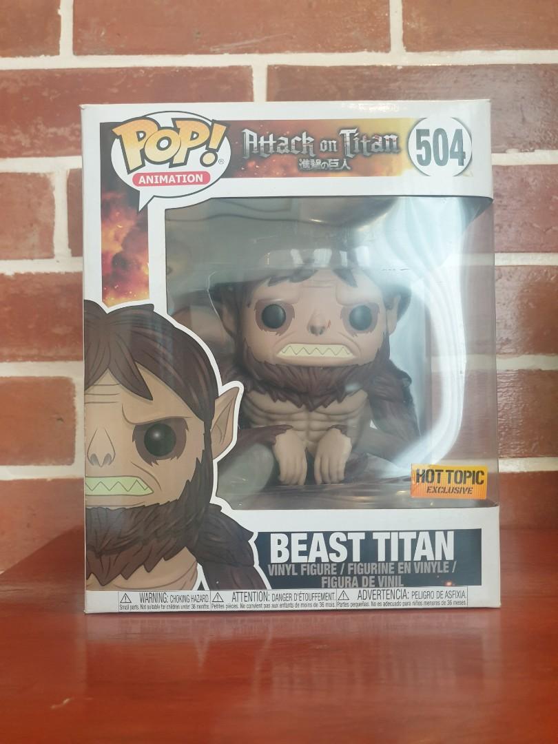 attack on titan beast titan funko pop