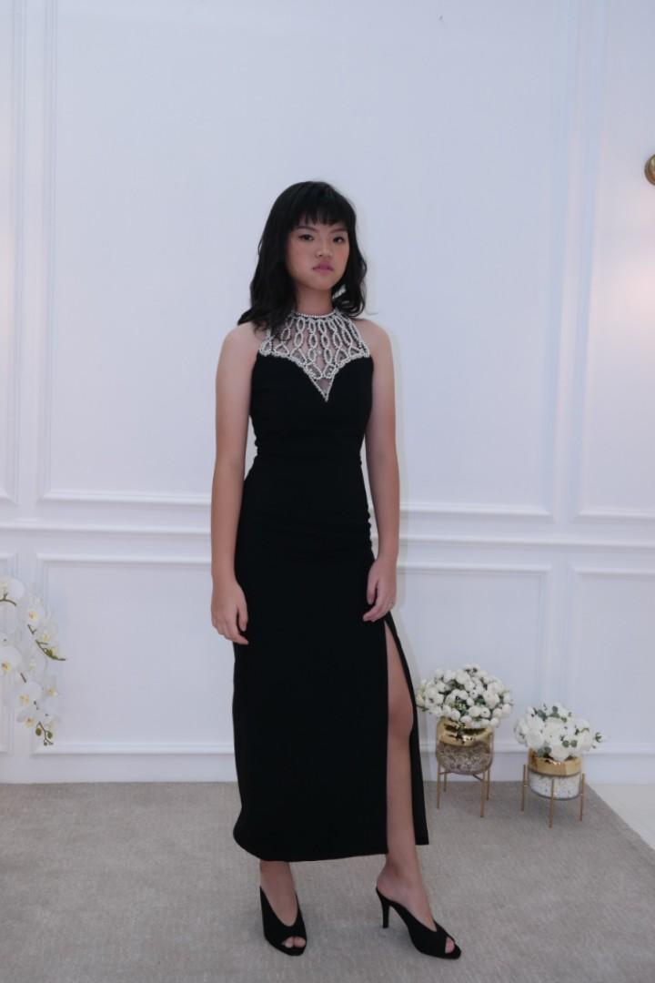 All black party dress Clearance