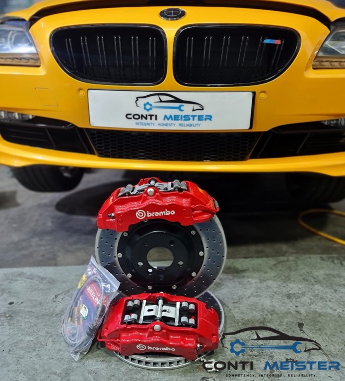 BMW 6 Series Brembo 18Z 6 Pot Big Brake Kit, Car Accessories ...