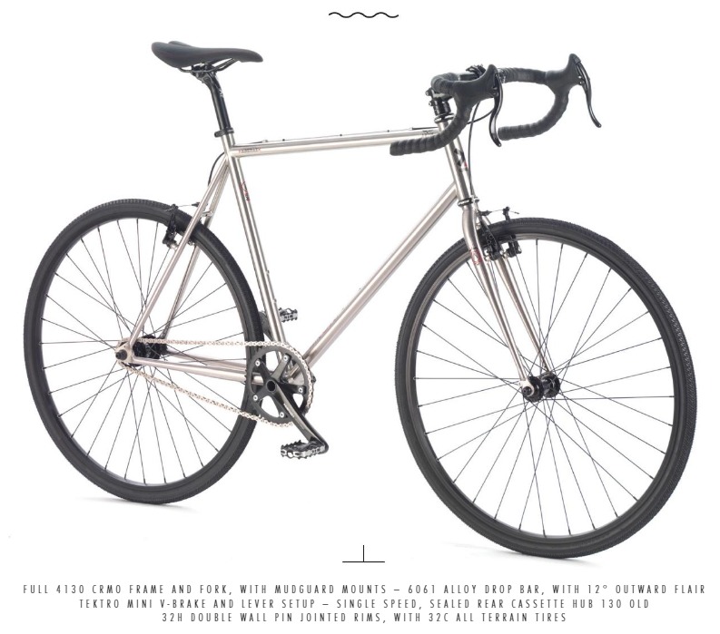 Bombtrack Arise Single Speed Road Bike with built in hub Not