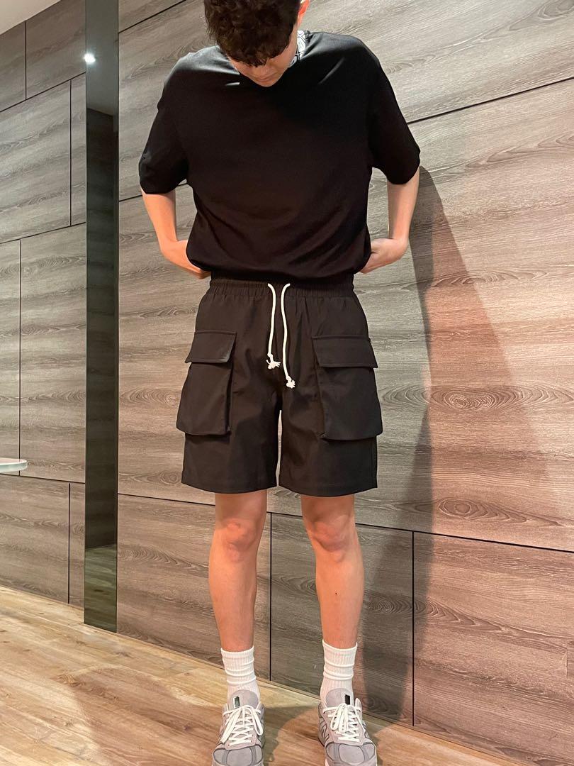 Cargo hotsell drawcord shorts