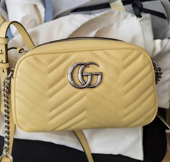 Yellow top gucci bags
