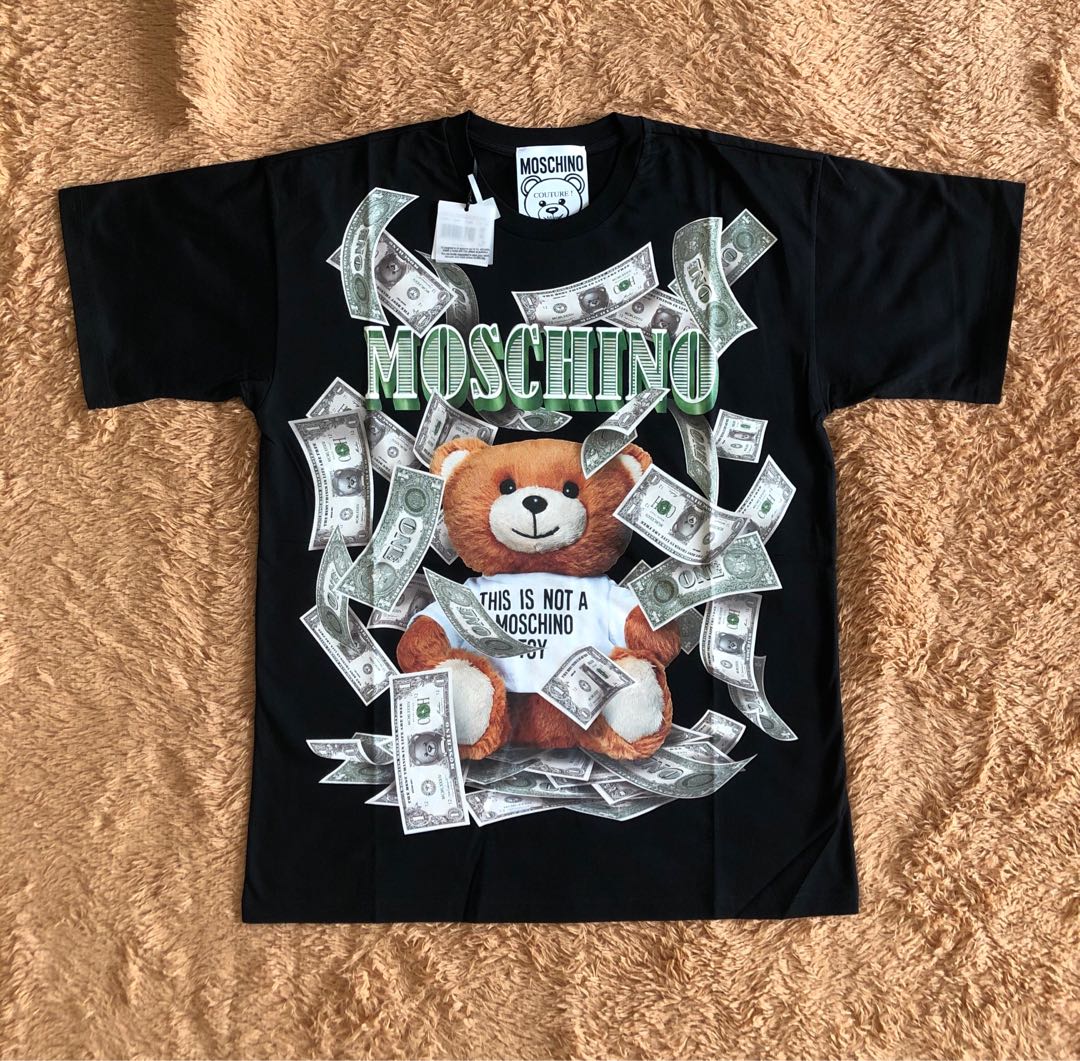 moschino money bear bag