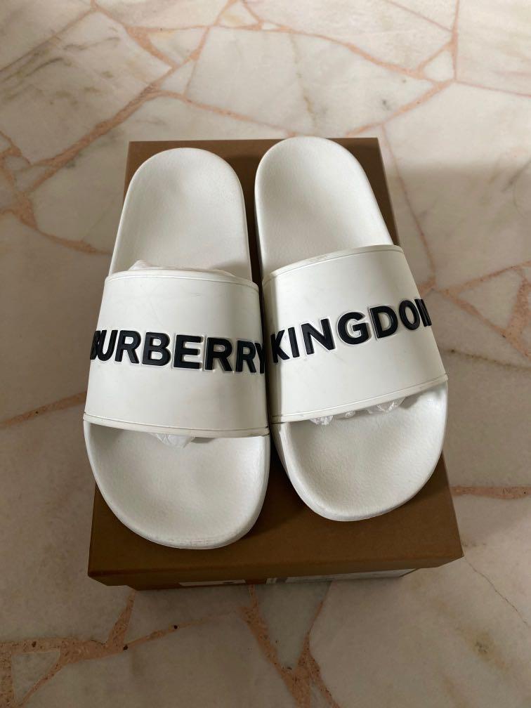 Burberry Slippers, Men's Fashion, Footwear, Flipflops and Slides on  Carousell