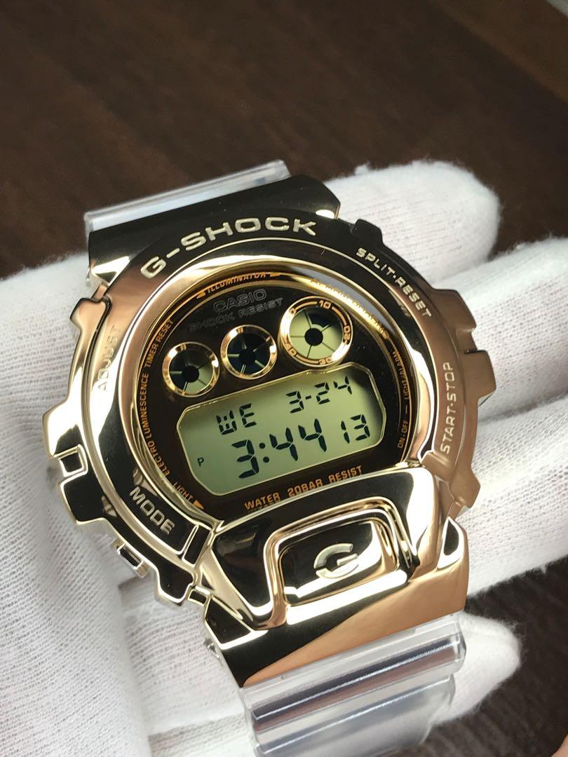 G shock top gold plated
